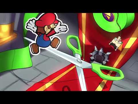 The Dual-Bladed Duelist Scissors WITH LYRICS - Paper Mario: The Origami King Cover - Reversed!