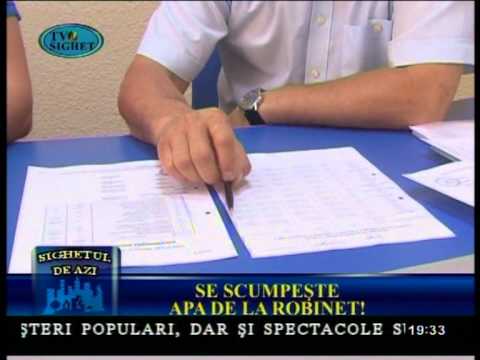 Sighetul de Azi - 9 Iunie 2011 - "Scumpa" apă de la robinetele sighetenilor