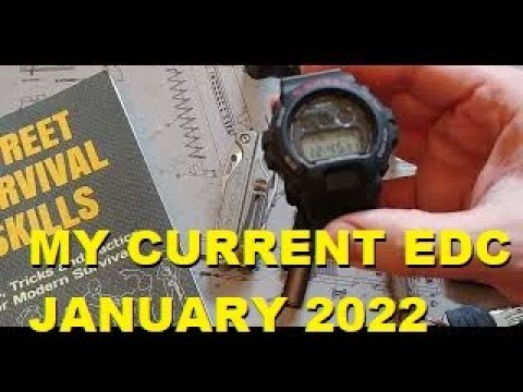My Current EDC for Januray 2022