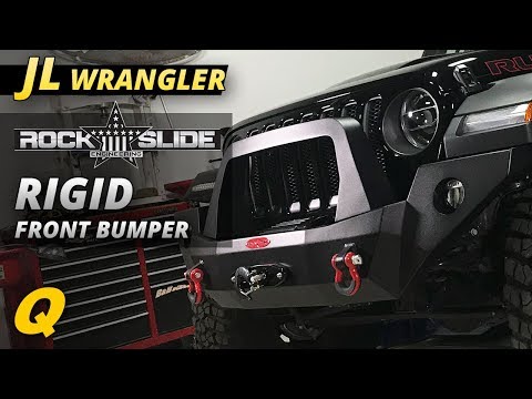 Rock Slide Engineering Rigid Front Bumper for the Jeep Wrangler JL