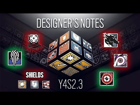 [Y4S2.3] Designer Notes - Glaz, Nokk Buff || Shields, Jakal, Echo Nerfed - Op Phantom Sight