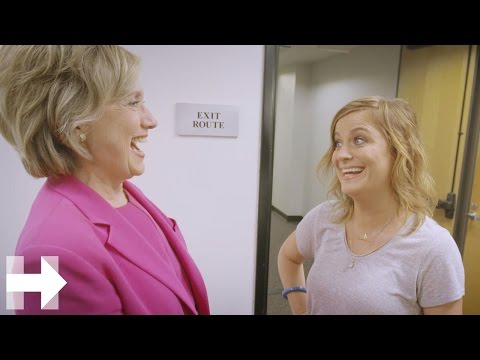 Hillary Clinton and Amy Poehler Discuss A Leslie Knope Presidency | Hillary Clinton