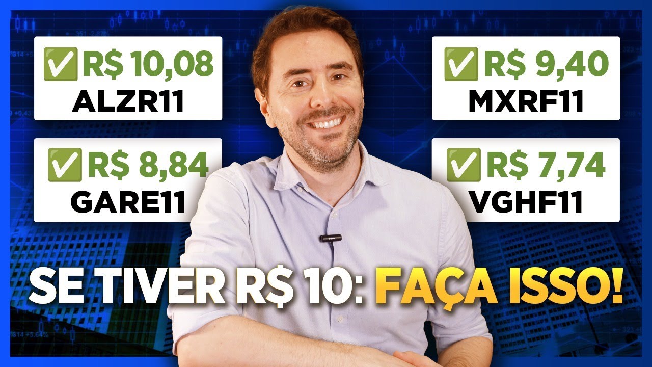 Fundos imobiliarios: RECEBA 500 REAIS POR MÊS com FIIs (comece hoje com 10 reais)