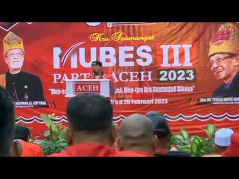 IMUM JHON - BEUMEUHO MAKNA MUBES PARTAI ACEH KE-3