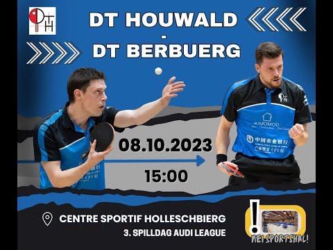AUDI League : DT Houwald - DT Berbuerg (Dësch 2)