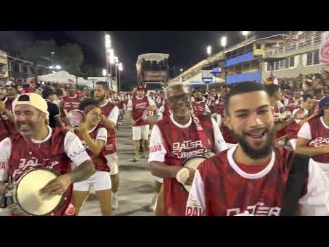 Bateria do Salgueiro no ensaio técnico 2022