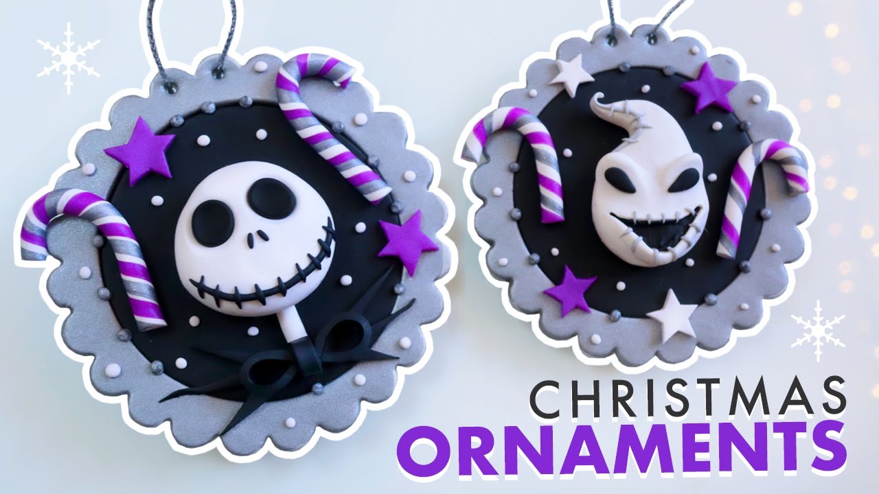 Watch video How To Make THE NIGHTMARE BEFORE CHRISTMAS Polymer Clay Tree Ornaments Now How To Make THE NIGHTMARE BEFORE CHRISTMAS Polymer Clay Tree Ornaments