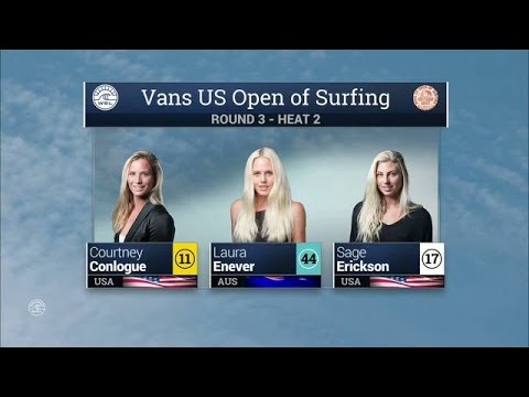 2016 Vans US Open of Surfing: Round Three, Heat 2