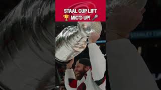 Staal MIC'D UP for Cup Lift! ????