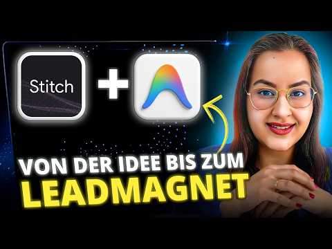 Thumbnail zu Google Antigravity + Google Stitch: Von der Idee zur fertigen Web Anwendung (Deutsch)