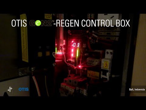 A Look of The OTIS GeN2-Regen Control Cabinet