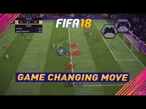 FIFA 18 GAME CHANGER MOVE - THIS TRICK IS INCREDIBLE - ONE OF THE BEST MOVES IN FIFA 18 !!!