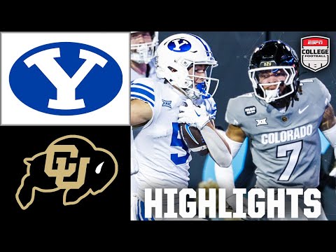 BYU Cougars vs. Colorado Buffaloes | Full Game Highlights | ESPN College Football
