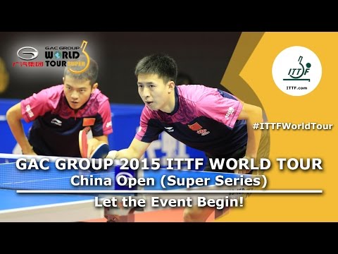 2015 ITTF China Open is Here!