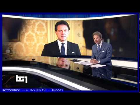 §.103/** TITOLi del TG1-sera 02 settembre 2019 - LuneDì