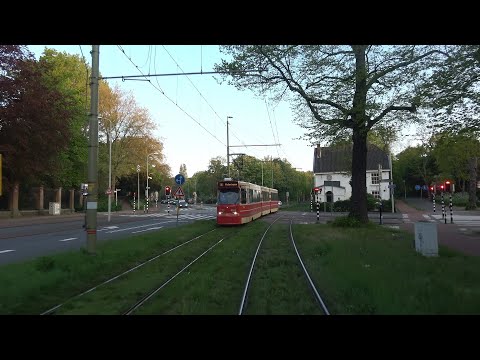 HTM tramlijn 16 Wateringen Dorpskade - Den Haag Statenkwartier | omleiding | BN GTL8 3110 | 2022