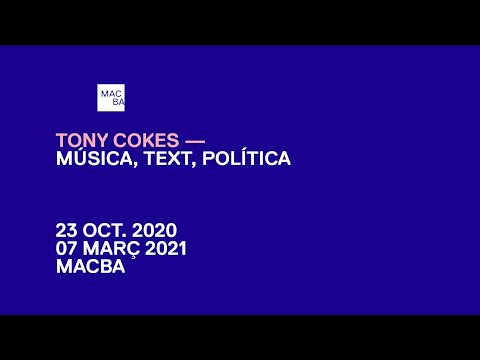 La voz de la exposición | Tony Cokes