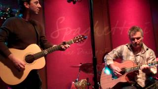 Jay Gore and Brad Rambur perform BFF live at Spaghettini