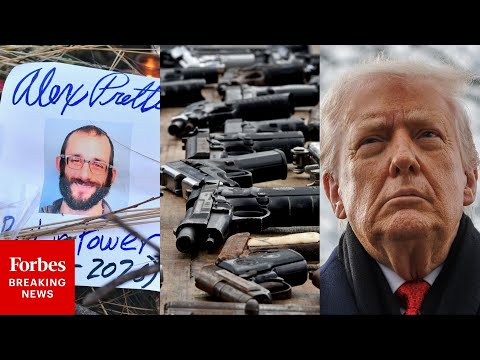 Trump Says ‘You Can’t Walk In With Guns’ After NRA Blasts Criticism Over Alex Pretti Carrying Gun