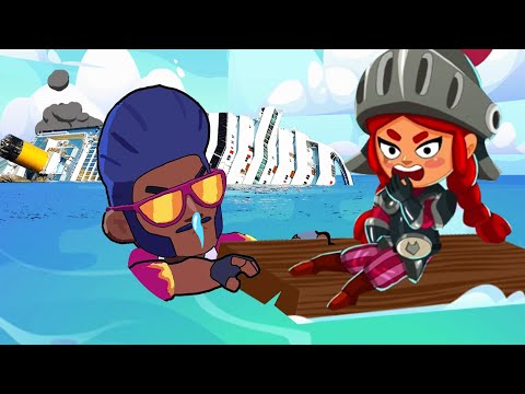BROCK & JESSI TITANIC PARODY - BRAWL STARS ANIMATION COMPILATION