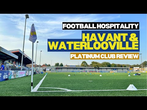Havant & Waterlooville FC hospitality | Platinum Club | The Padded Seat