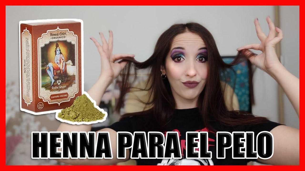 HENNA PARA EL PELO ¿FUNCIONA | Radhe Shyam | Reseña
