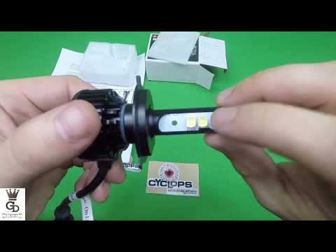CYCLOPS ADVENTURE SPORTS 10 H4 LED HEADLIGHT BULB FULL REVIEW