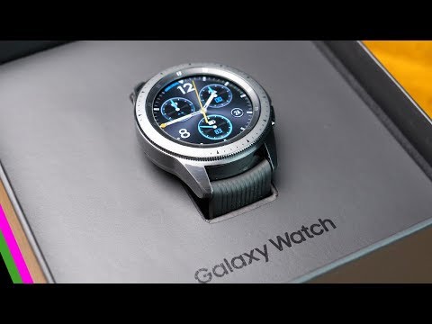 Samsung Galaxy Watch Unboxing & First Impressions