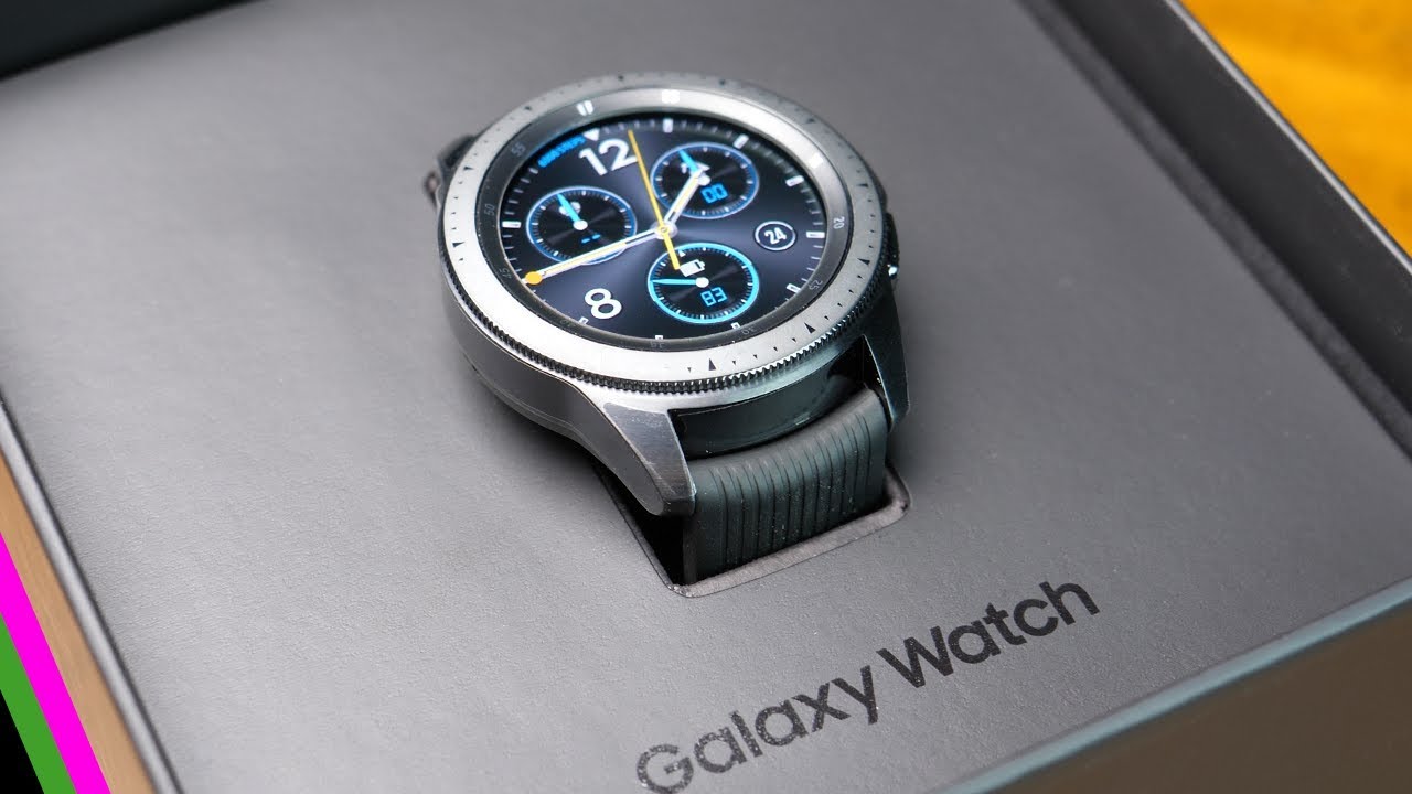 Samsung Galaxy Watch Unboxing & First Impressions