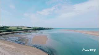 Saleens beach county Waterford Ireland, Tramore Sand Dunes *** Drone ***