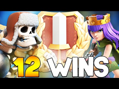 BEST DECK FOR GRAND CHALLENGE IN CLASH ROYALE! EASY 12 WINS!