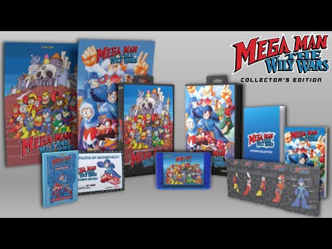 Mega Man - The Wily Wars - Collector's Edition (Genesis) LIVE Unboxing