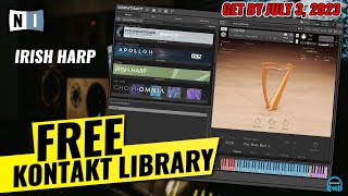 Video thumbnail for FREE KONTAKT LIBRARY - NI IRISH HARP 🎹 by BenoniStudio