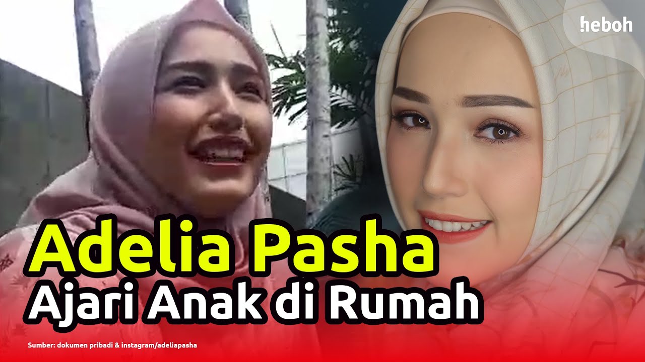 Pengalaman Adelia Pasha Mengajari Anak di Rumah