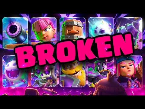 Every BROKEN Evolution in Clash Royale... EVER!