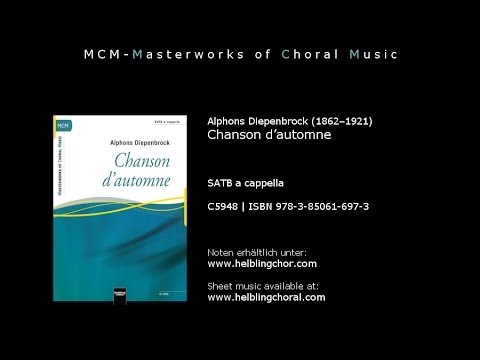Alphons Diepenbrock - Chanson d'automne