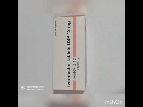 Ivervid 12mg Ivermectin Tablet