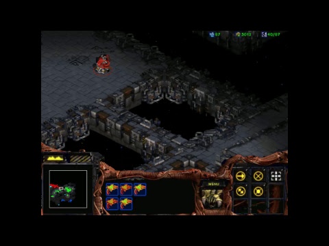 StarCraft Brood War 10th Zerg Expansion Mission Omega "Fail"