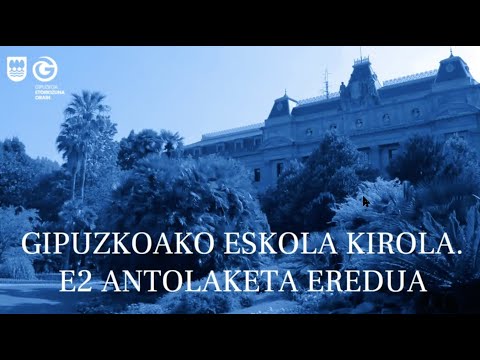 Eskola kiroleko jardunaldia (2022): Gipuzkoako Eskola Kiroleko E2 antolaketa eredua (Unai Asurmendi)