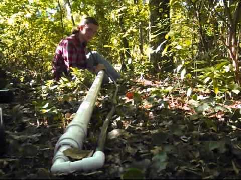 10 foot PVC contrabass overtone flute