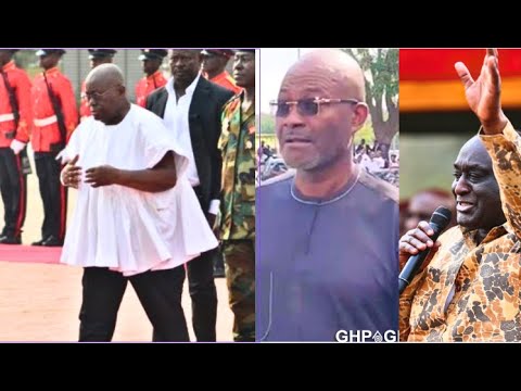 Akufo Addo Run & Hide After Seeing Ken Agyapong With Alan Cash As  Ʈėns!0n  Mòunʈs Him.Solo