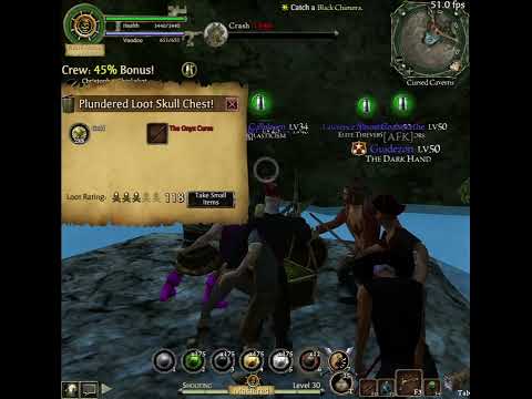 Looting The Onyx Curse! - The Legend of Pirates Online