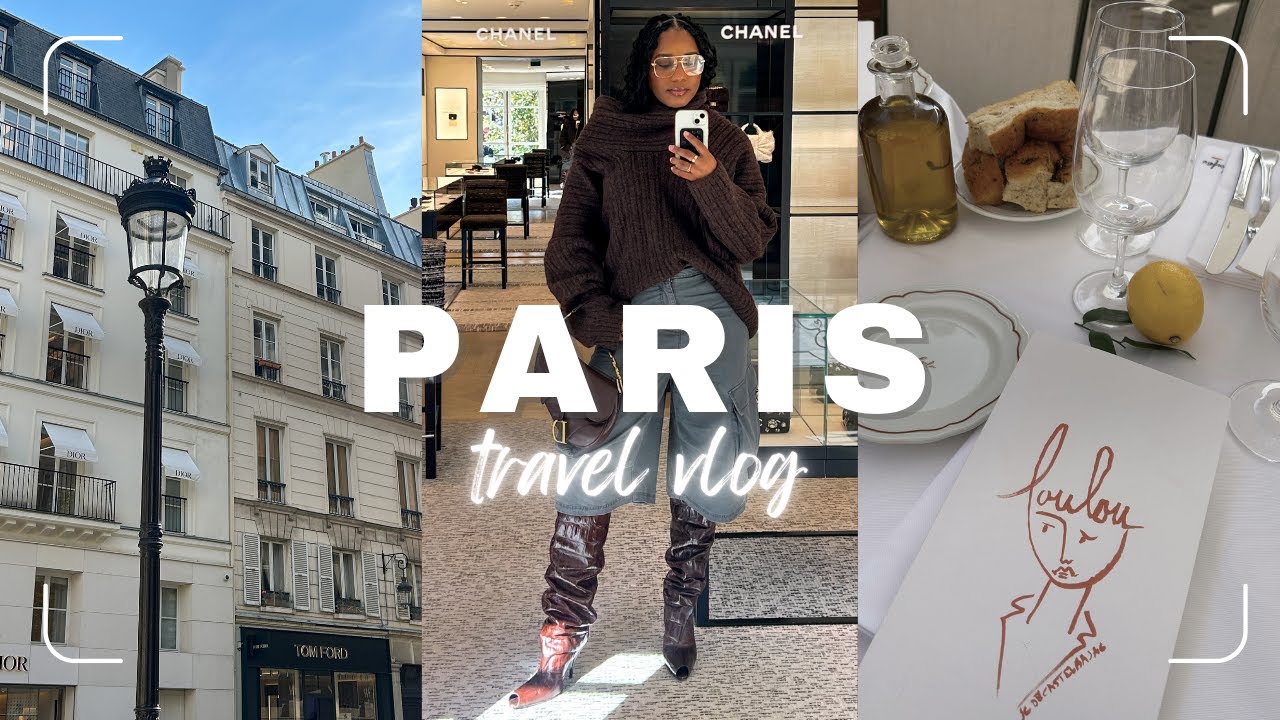 A WEEK IN PARIS TRAVEL VLOG  ❤︎ MONROE STEELE