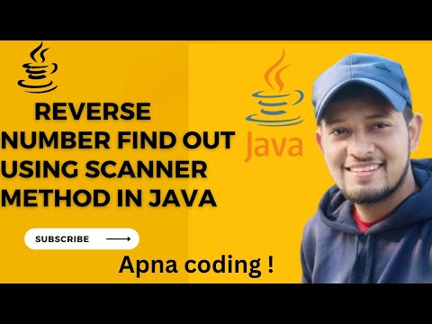 Write A Program To Finde Reverse Number Using Java Scanner Input