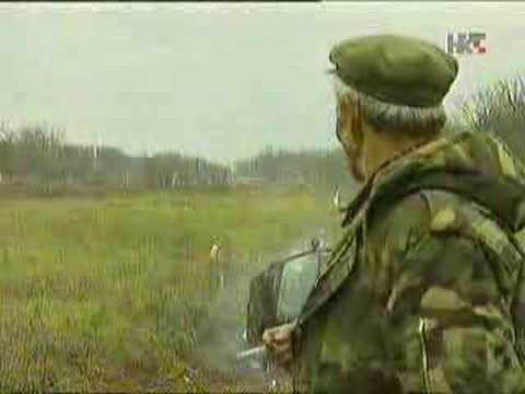 Car crash caught on Croatian news broadcast