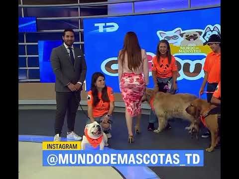 Norma García y un bonito perro