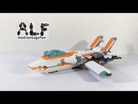 Vidéo LEGO Creator 31034 : Les planeurs du futur