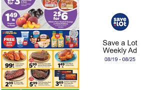 Save a Lot Weekly Ad 08/19 - 08/25