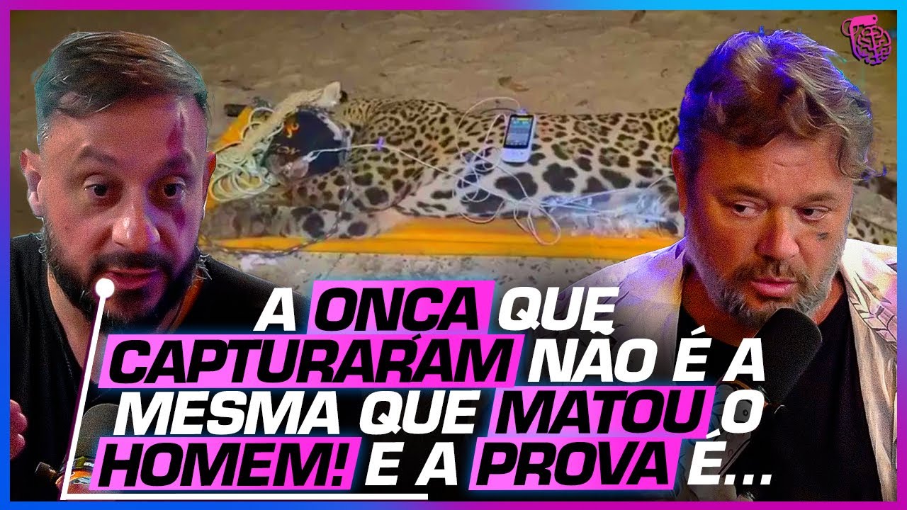 A VERDADE por trás do CASO da ONÇA - RICHARD RASMUSSEN E BIÓLOGO HENRIQUE