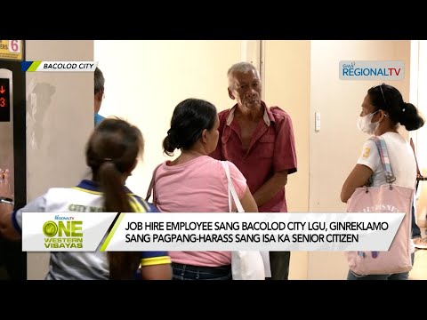 One Western Visayas: Job hire employee sang Bacolod City LGU, ginreklamo sang pagpang-harass?